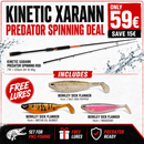 Kinetic Xarann Predator Spinning Deal