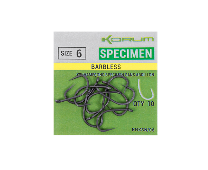 Korum Xpert Specimen Micro-Barbed Hooks