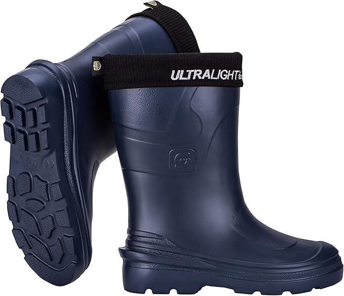 Leon Boots Co Montana Wellington Boots Navy