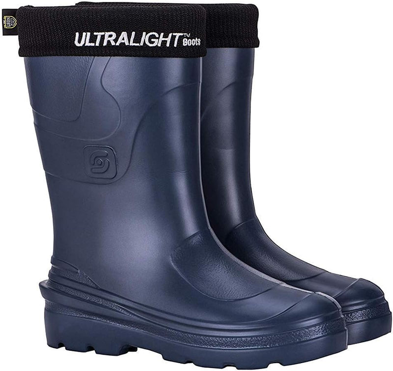 Leon Boots Co Montana Wellington Boots Navy