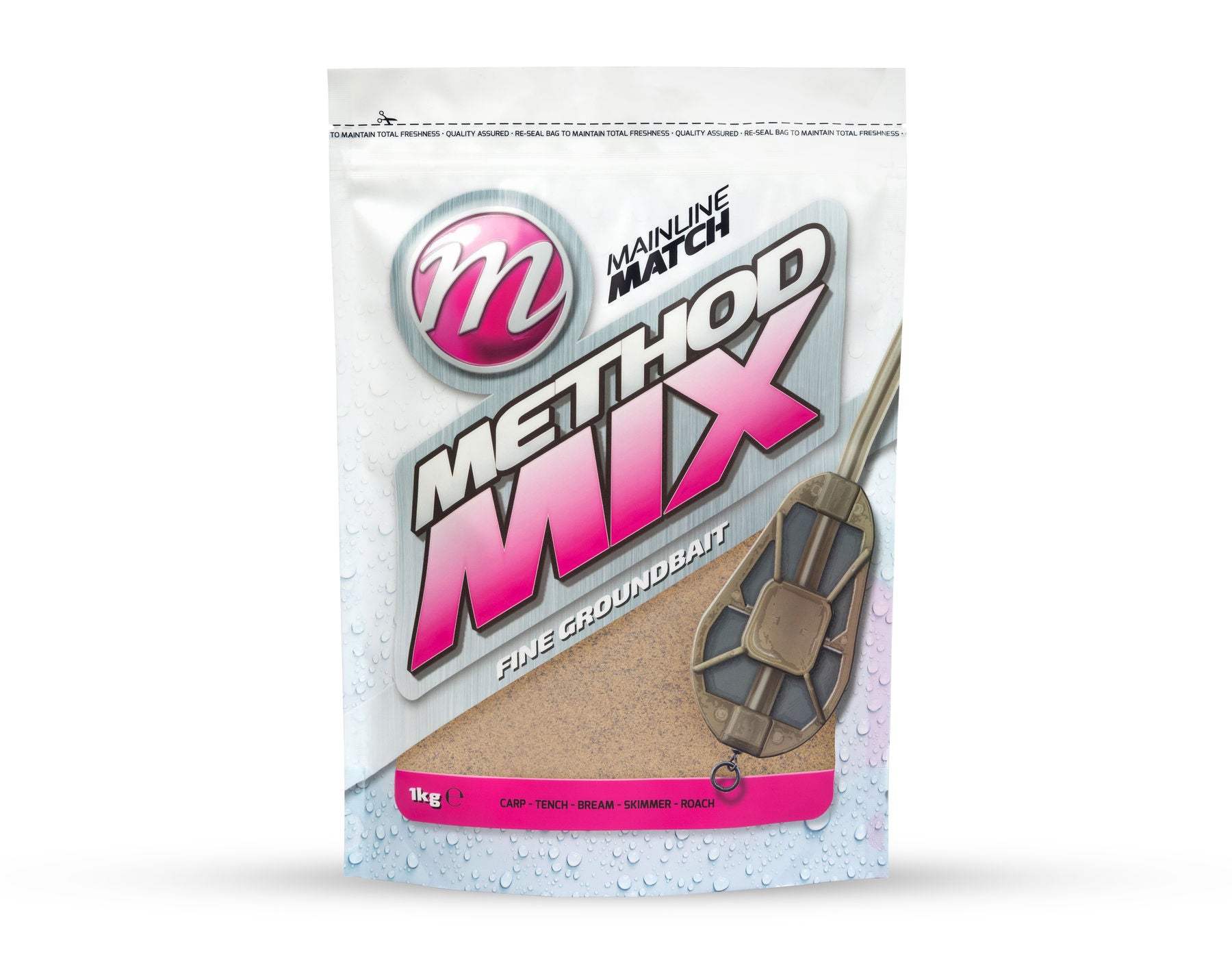 Mainline Match Fine Method Mix 1kg Groundbait Ireland