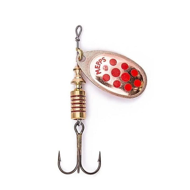 Mepps Ireland Mepps Comet Red Dot Copper Spinner Trout Perch Lure Ireland