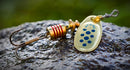 Mepps Comet Blue Dot Gold Spinner