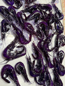 Dyed Shrimps Red and Purple