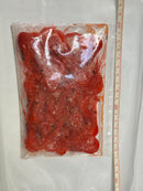 Dyed Shrimps Red and Purple