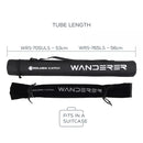 Golden Catch Wanderer Spinning Travel Rod