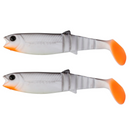 Savage Gear Cannibal Shad 17.5cm 52g White Black