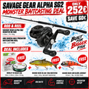 Savage Gear Alpha SG2 Monster Baitcasting Deal