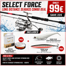 Select Force Long Distance Seabass Combo Deal