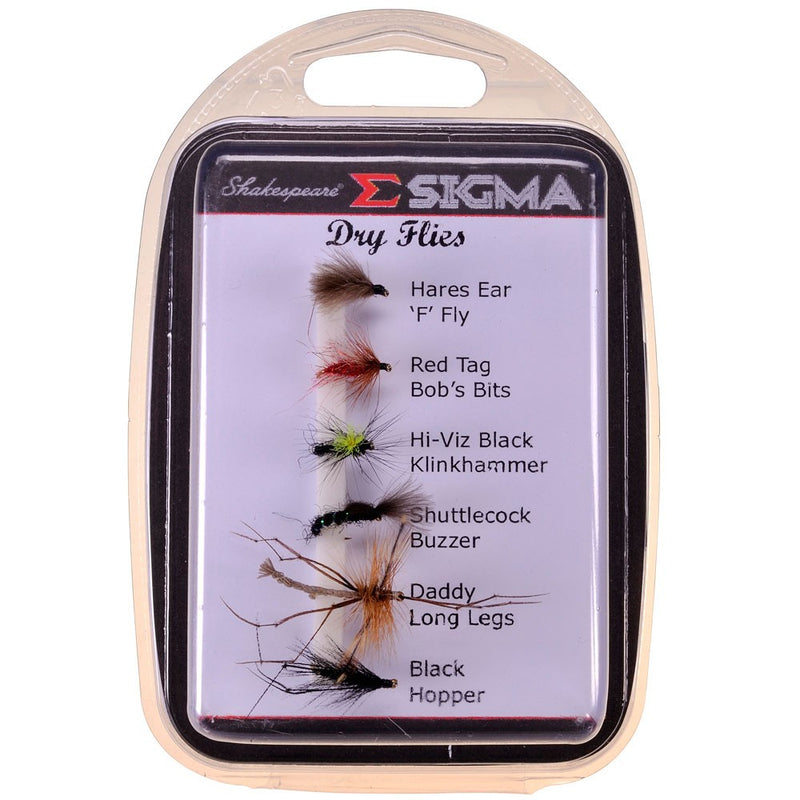 Shakespeare Sigma Dry Flies Selection