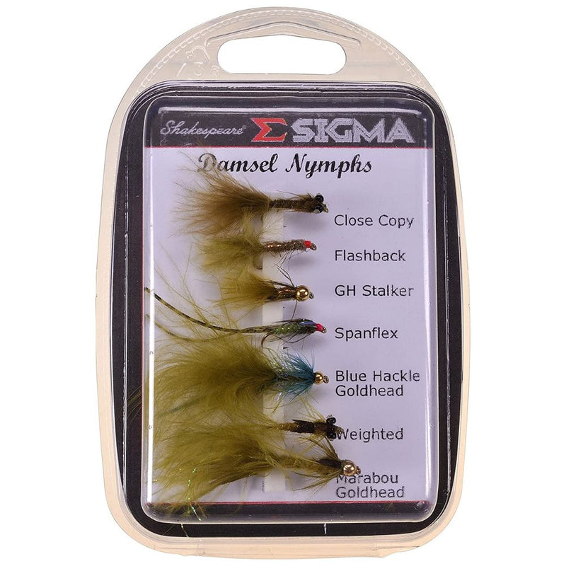 Shakespeare Sigma Nymphs Flies Selection