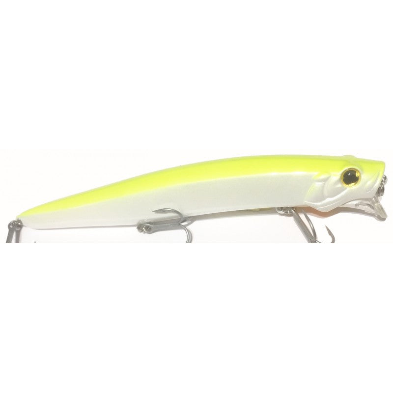 Shamrock Bass Attack Shallow Feed 128mm Chartreuse Ghost