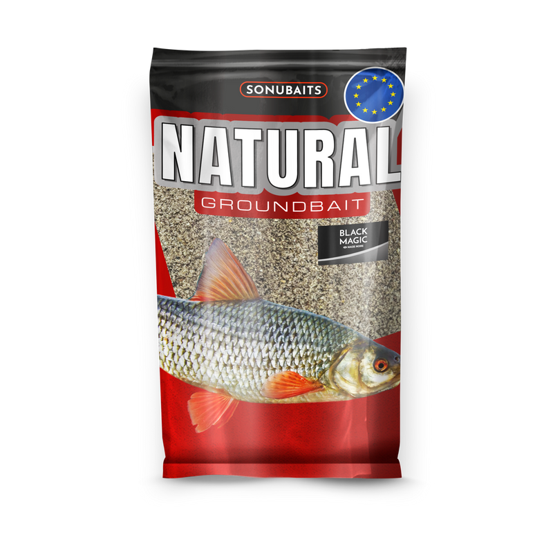 Sonubaits  Natural Black Magic Groundbait 1kg