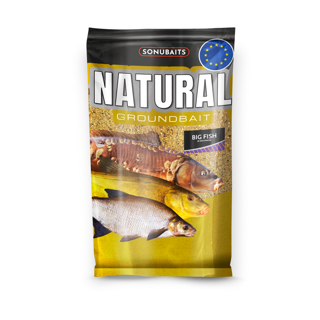 Natural Baits Example Sonubaits Natural Big Fish Groundbait 1kg – Ideal for Bream, Carp & Tench