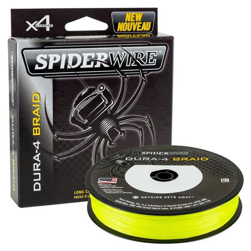 SpiderWire DURA-4 Braid Yellow 300m