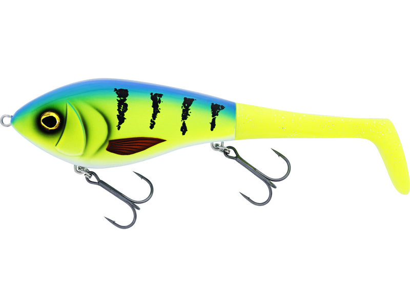 Westin Swim Tail 12cm 62g Suspending Striped Bluegrass