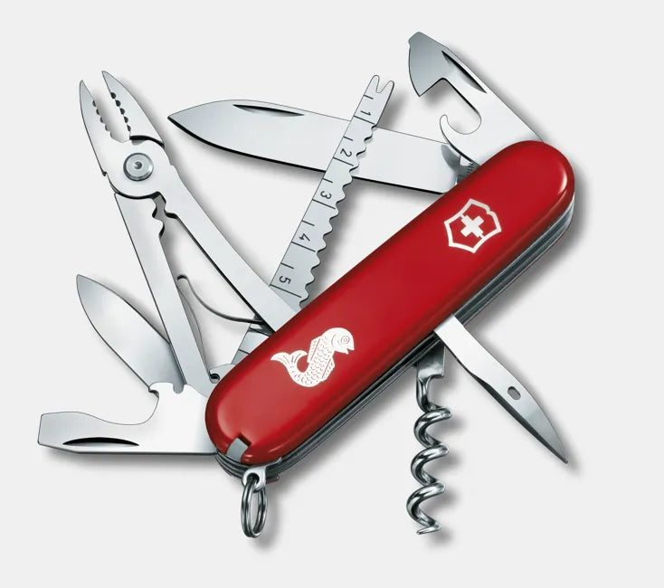 Victorinox Swiss Army Knife Angler Red