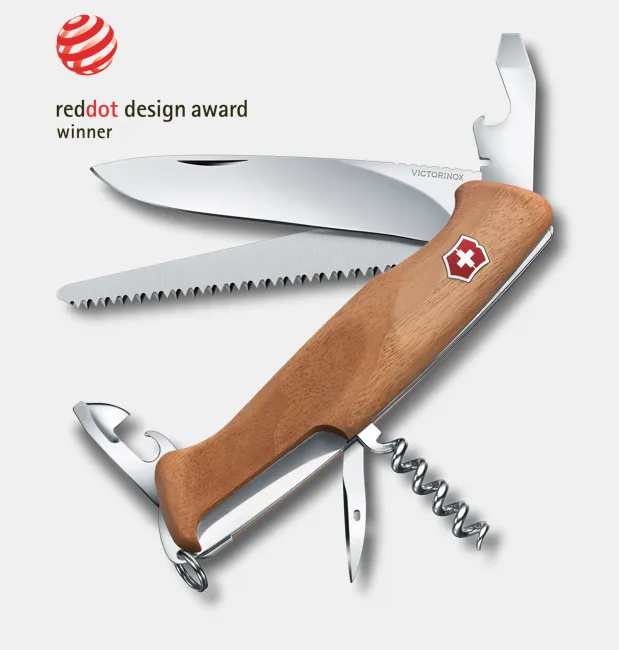 Victorinox Swiss Army Knife Ranger 55 Wood