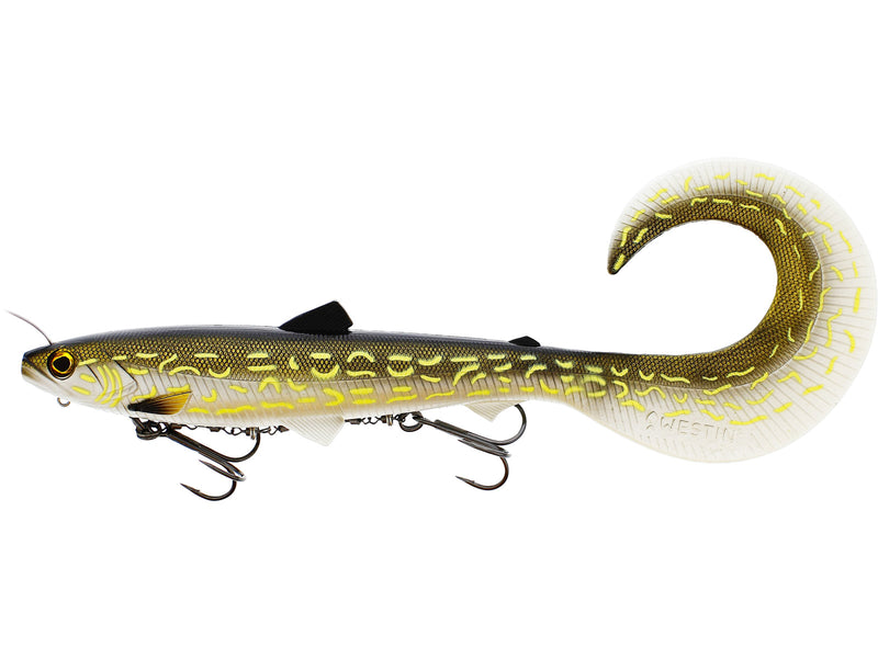 Westin BullTeez Curltail Inline 33cm 230g Natural Pike