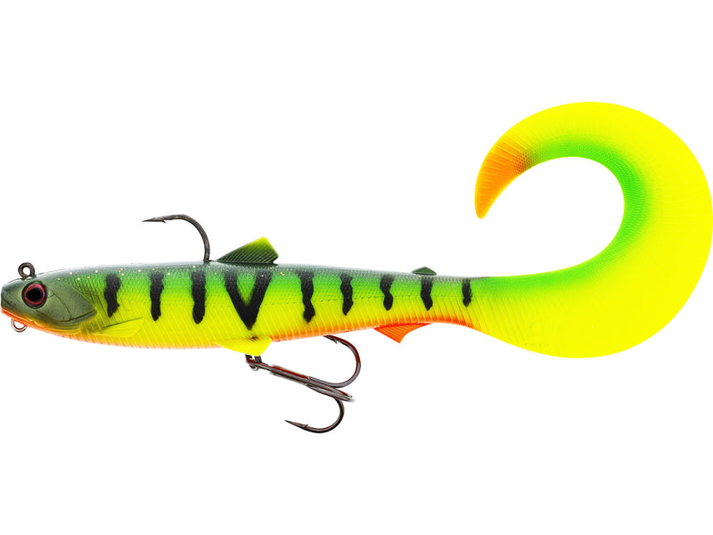 Westin BullTeez Curltail R2F 16cm 35g Sinking Tiger Perch