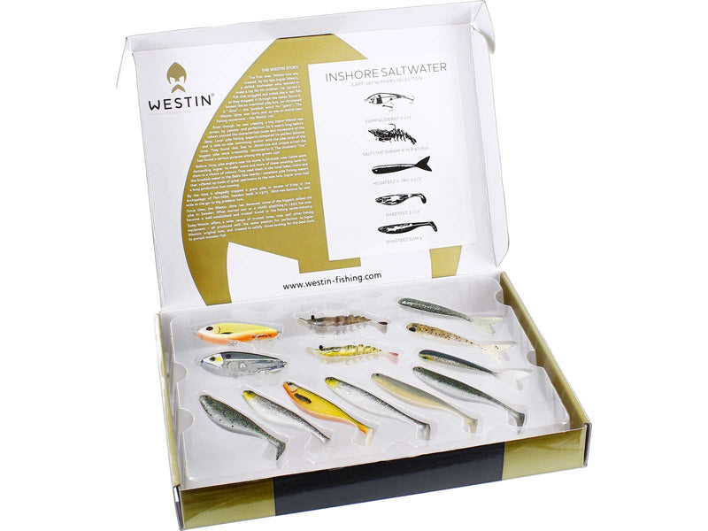 Westin Inshore Lure Selection Gift Pack for Fresh Water and Sea Fishing