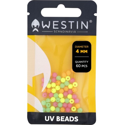 Westin UV Beads Hard/Soft 4mm Multicolor