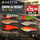 Westin Swim Glidebait 12cm 53g Suspending Limited Edition Deal