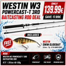 Westin W3 Powercast-T 3rd Baitcasting Rod Deal