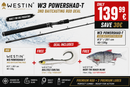 Westin W3 Powershad-T 3nd Baitcasting Rod Deal