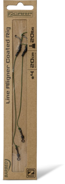 Zebco Z-Carp Line Aligner Coated Carp Rig Set 2pcs.