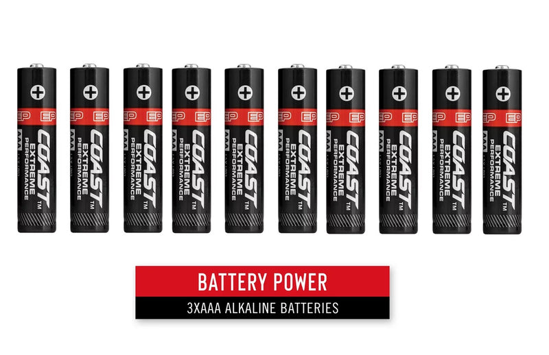 Coast Extreme Power Batteries AAA x 10