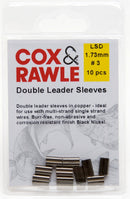 Cox & Rawle Double Leader Sleeves Crimps