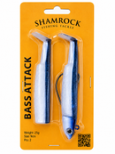 Shamrock Bass Atack 25g 9cm Blue