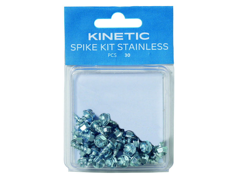 Kinetic Spike Kit Stainless 30pcs