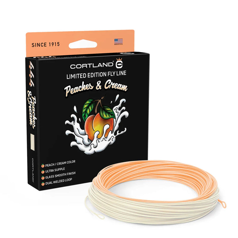 Cortland 444 Peach and Cream Floating Fly Line