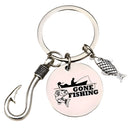 Gone Fishing Key Chain