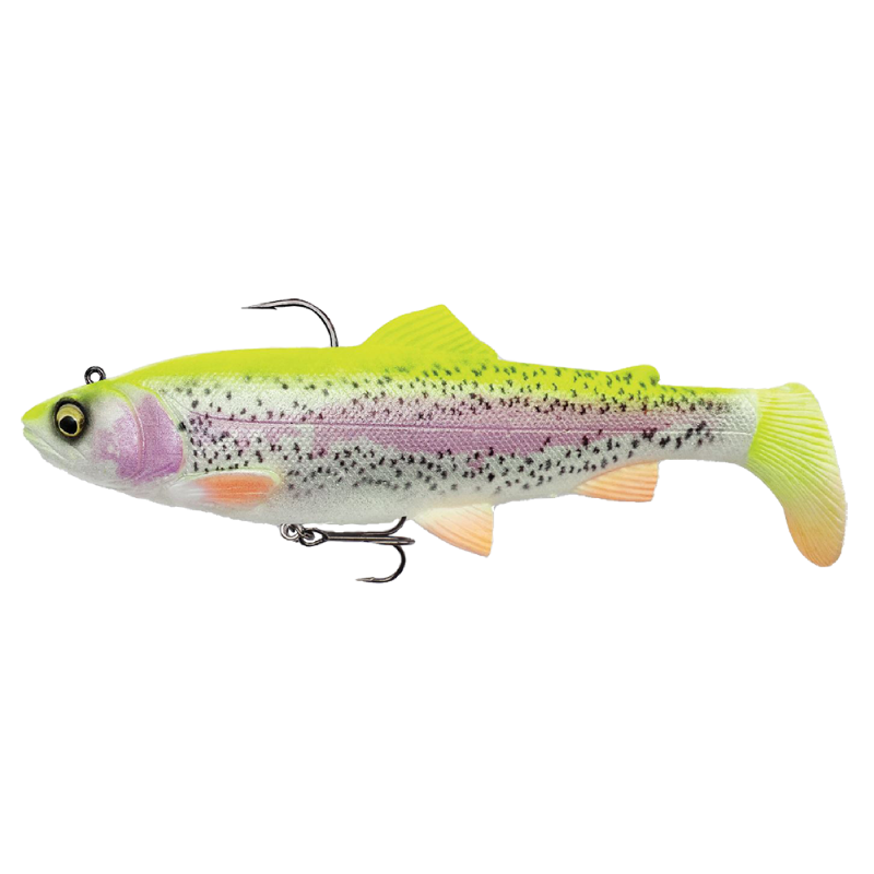 Savage Gear 4D Trout Rattle Shad 12.5cm 35g S Lemon Trout