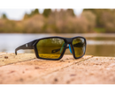 Preston Absolute Wrap Amber Brown Sunglasses