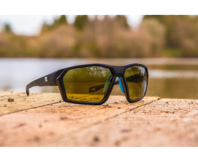 Preston Absolute Wrap Amber Brown Sunglasses
