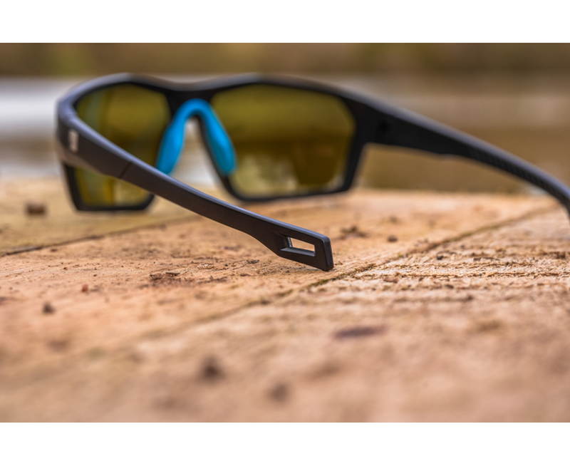 Preston Absolute Wrap Amber Brown Sunglasses
