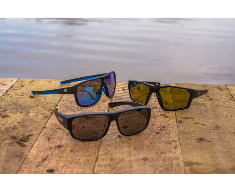 Preston Absolute Wrap Amber Brown Sunglasses