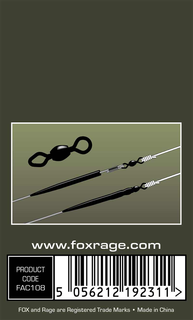 Fox Rage Predator Diamond Swivel size7