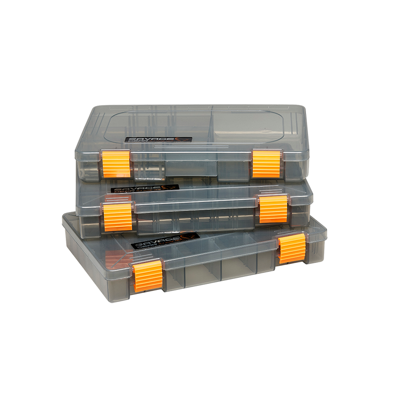 savage gear box Savage Gear Lure Box Smoke Collection: Organize Your Lures in Style