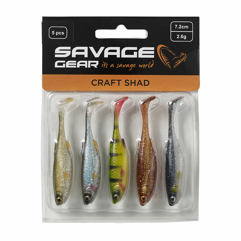 Savage Gear Craft Shad Mix Clear Water