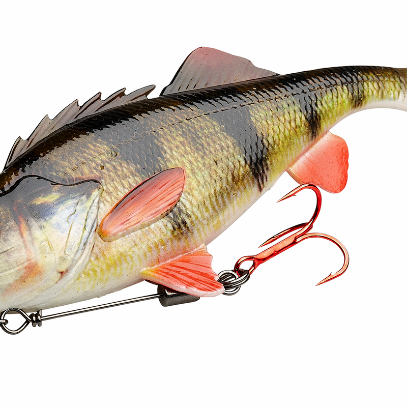 Savage Gear 4D Perch Shad 20cm 94g Green Silver