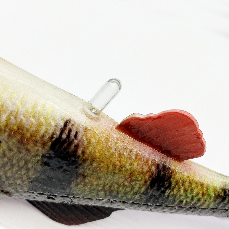 Savage Gear 4D Perch Shad 12.5cm 20g Motoroil UV