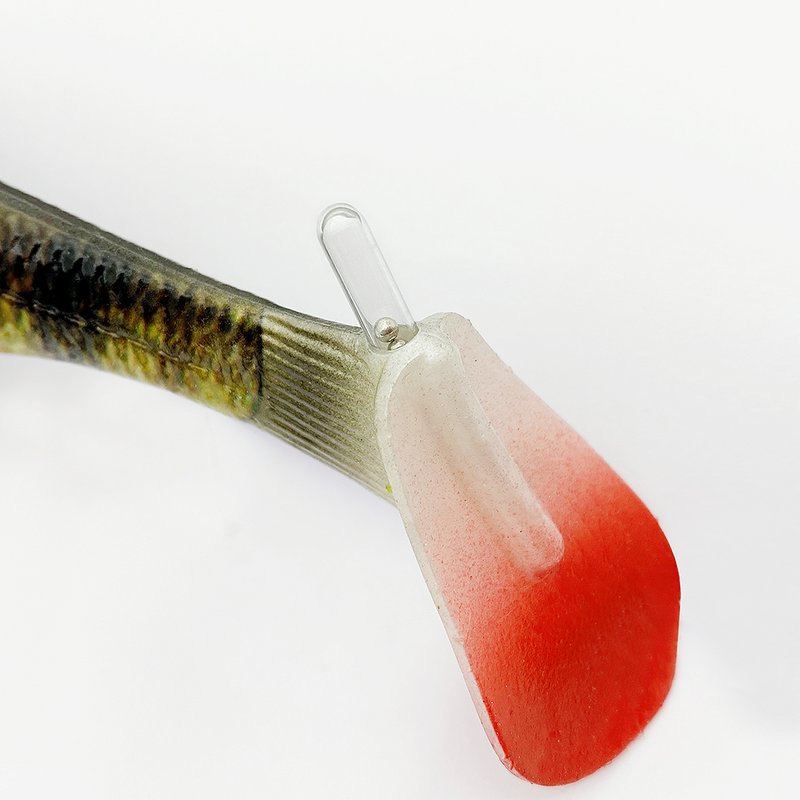 Savage Gear 4D Perch Shad 12.5cm 20g Motoroil UV