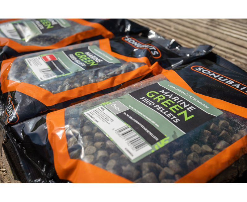 Sonubaits Marine Green Feed Pellets 900g