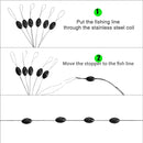 Fish Head Olive and Cylinder Rubber Stoppers