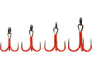 Westin Rigged Trout Treble Hooks UV Red